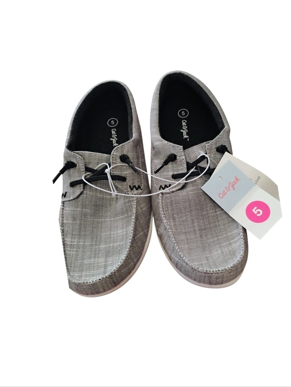 ❤️ New Cat & Jack Men's Light Gray Slip-On Casual Loafers